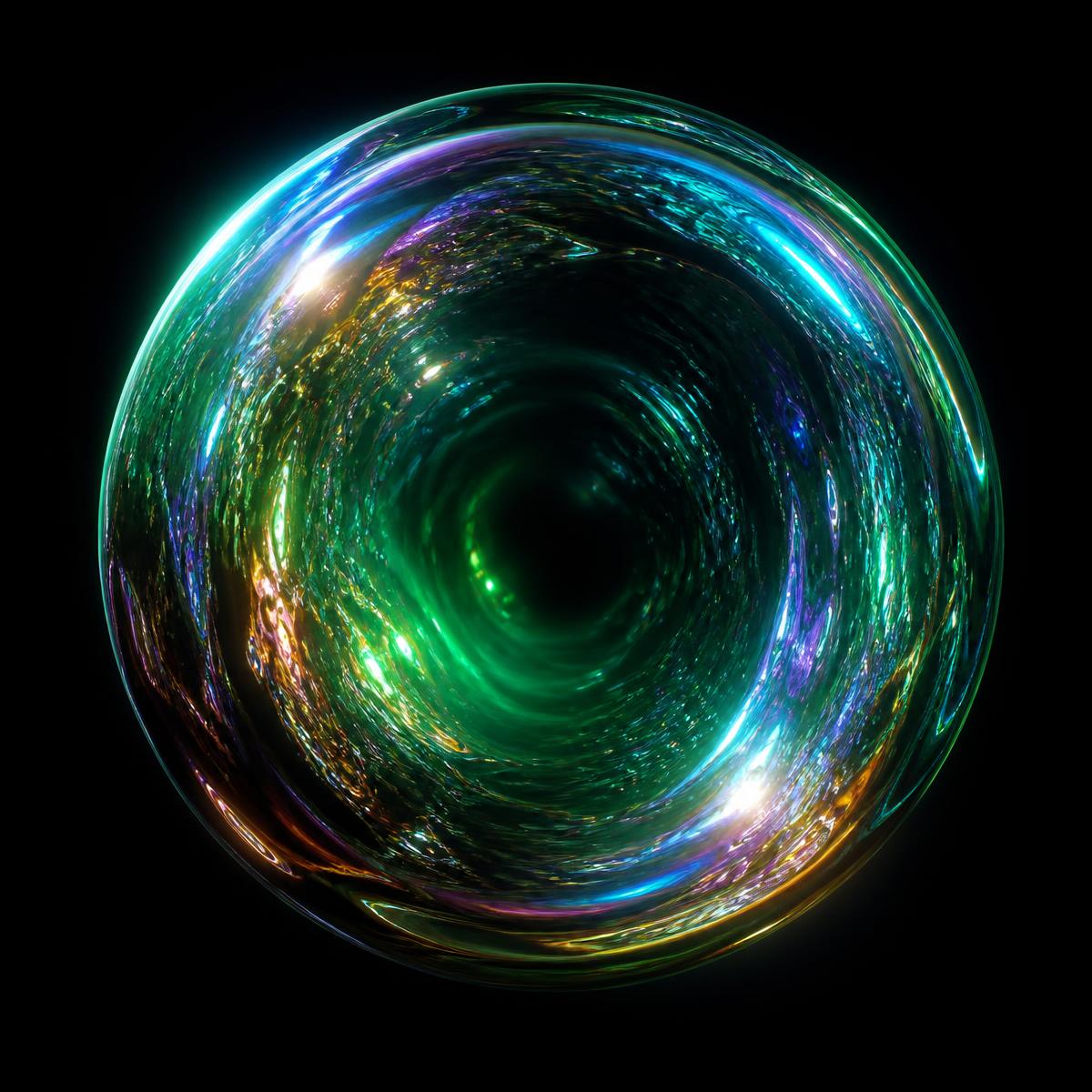 Iridescent representation of the BRA-IVA intelligence core